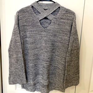 Comfy multi grey sweater